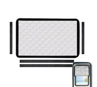 Sombra para Puerta De,Protector Solar para Ventana Lateral de Remolque - Accesorios Plegables Bloqueo Luz para Viajes Largos Entusiastas Exterior Vehículos