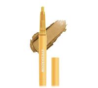 Sombras de ojos impermeables con purpurina de oro, lápiz de sombra de ojos | Sombra a Paupiere Stick Metalizado Brillante, larga duración, impermeable, fácil de usar, textura cremosa, maquillaje de ojos