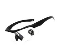 Sombras ligeras para hombre, para varios deportes al aire libre, béisbol, ciclismo, para actividades largas al aire libre, senderismo, Marco negro blanco Fl