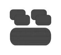 Sombras solares para ventana de coche, cortinas de ventana de coche de nailon, bloqueo de sombra solar, resistente al calor, protección UV, antideslumbramiento, enfriamiento extraíble, bloque de luz