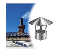 sombrerete chimenea acero inoxidable Tapa de Chimenea Protectora Tapa Sombrero De Chimenea cónica para Conductos de Extracción de Calderas