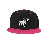 Sombrero Ajustable para Hombres y Mujeres, I Just Really Like Moose, Ok Unisex Hip Hop Gorra de béisbol Trucker Dad Hats