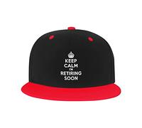 Sombrero Ajustable para Hombres y Mujeres, Keep Calm I'm Retiring Soon Unisex Hip Hop Gorra de béisbol Trucker Dad Hats