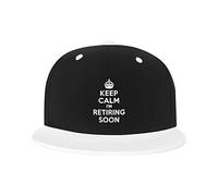 Sombrero Ajustable para Hombres y Mujeres, Keep Calm I'm Retiring Soon Unisex Hip Hop Gorra de béisbol Trucker Dad Hats