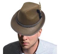 Sombrero alemán genérico, sombrero de Jazz de no tejido, accesorio retro para disfraz de Halloween, fiesta de disfraces de noche temática, juego de rol espectáculo