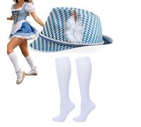 Sombrero Alpino - Divertido Set de Gorros de Tela No Tejida | Sombreros Alemanes de Cosplay y Disfraz Novedosos,para Hombres, Mujeres, Niños, Desfiles, Bailes, Actuaciones, Cosplay, , Festivales,