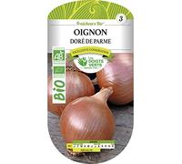 Sombrero amarillo de parma orgánico