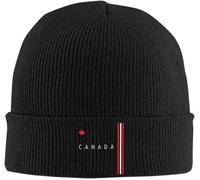 Sombrero cálido de Invierno Unisex, Gorro de Punto Bandera de Canadá Cultura Nacional Sombrero de Punto Gorro de Invierno Gorros de Otoño Invierno Gorros de Colores cálidos para Hombres Mujeres Hallo