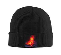 Sombrero Cálido de Invierno Unisex, Sombreros de Punto Volcano In The Snow Gorros cálidos de Invierno Sombrero Unisex Gorro de Punto Sombrero de Moda