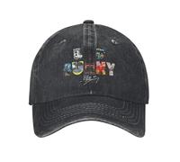 Sombrero cálido Hecho de algodón Puro, Vintage Bad Bunny Debi Tirar Mas Fotos DTMF Gorras de béisbol Denim Desgastado Gorra Snapback Lavada Outdoor Running Golf Soft Hats