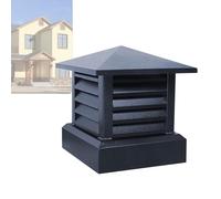 Sombrero Chimenea, Tapa Para Lluvia En El Techo, Para Todo Tipo De Clima, Reforzada Y De Fácil Instalación, Cubierta De Ventilación Para Tejas De Chimenea De Mampostería Al Aire Libre ( Size : 400mm/1