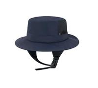 Sombrero con paneles de malla de ala redonda y correa de barbilla ajustable, sombrero de pescador al aire libre para camping y viajes, gorra Boonie Brim Cap Trail Shade Headwear Gorra de senderismo al