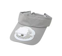 Sombrero con ventilador incorporado, carga USB, gorra de béisbol ajustable, ventilador de visor, gorras deportivas ligeras para viajes al aire libre, playa, senderismo, senderismo, jardinería, trabajo