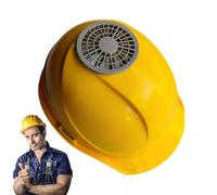 Sombrero con ventilador integrado, casco duro de construcción con ventilador, ventilador de casco duro de carga USB, kit de refrigeración de ventilador de casco duro, equipo de protección transpirable