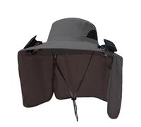 Sombrero con Ventiladores | Sombrero de ala Ancha Transpirable para Verano,Sombreros Plegables para Hombre con 2 Ventiladores Solares | para Hombres Mujeres Jardinería Exterior Playa Viaje Verano
