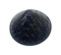 Sombrero Cono Asiático de Bambú Tejido a Mano Gorro Chino Tradicional Aireado Y Ligero para Verano Resistente Al Viento Y Decorativo Adecuado para Act, 36CM