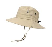Sombrero de ala ancha para el sol, sombrero Boonie, sombreros de pesca, senderismo, al aire libre, sombreros para hombres y mujeres. Características: gorras de béisbol para niños pequeños, beige,