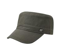 Sombrero de algodón para hombre, estilo casual, con parte superior plana, para lavar el sol, senderismo, sombreros para cabezas grandes para mujer, Ejercito Verde, Talla única