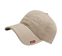 Sombrero de algodón transpirable para parejas, versátil ejército, sombrero verde, borde grande, deportes, para uso casual y al aire libre, elegante viaje, caqui, Talla única