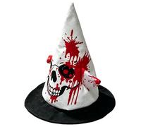 Sombrero de araña de calavera espeluznante - Gorra de disfraz ajustable a | Sombrero de araña de calavera espeluznante - Gorra de disfraz ajustable a pilas, tocado animado de Halloween