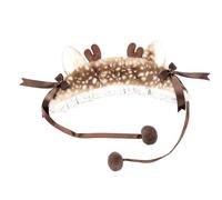 Sombrero de Astas Navideñas para Fiesta Diadema Navideña Rompevientos con | Gorro Cálido y Cortavientos Para mujeres y niñas esquí excursión viaje ciclismo senderismo