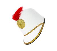 Sombrero de banda de marcha - Poliéster de 22.8 pulgadas de alto | Accesorio decorativo para disfraz - Sombrero ligero de 150 g de poliéster con banda de marcha para carnaval, cosplay, Halloween