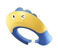 Sombrero de baño para niños, capucha para shower,Visor de baño de dinosaurio ajustable | Protección de baño, tapones para champú auriculares para la cabeza visor para niños de edad igual o súper