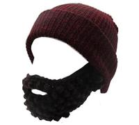 Sombrero de barba divertido de punto para adultos, lindo para estudiantes, ciclismo al aire libre, sombrero de esquí, encantador invierno frío, cubierta completa para parejas, sombreros de barba para