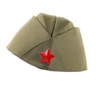 Sombrero de barco ruso ajustable con estrella para actuaciones escénicas y fiestas de cosplay, eventos de baile, fiesta temática