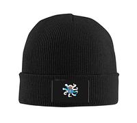 Sombrero De Beanie Bandera De Galicia En Forma Gorro De Punto Cálido Cráneo Sombreros Ligero Gorro Slouch Beanie para Exteriores Motociclismo Escalada 30X18 Cm