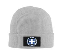 Sombrero De Beanie Escudo De Armas De Grecia Gorro De Quimioterapia Moda Hip Hop Quimio Sombrero, para Snowboard, Ciclismo, Dormir, 56-62cm