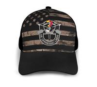 Sombrero De Béisbol 3Er Grupo De Fuerzas Especiales Gorra De Béisbol De Caza Clásica Hip Hop Gorras De Golf, para Senderismo, Hombre, Exterior, 57-60cm