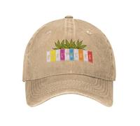 Sombrero De Béisbol Cannabis Medicinal Sombrero del Camionero Casual Hip Hop Visera Sombreros, para Deporte, Cámping, Exterior, 55-59cm