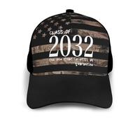 Sombrero De Béisbol Clase De 2032 Todavía En Cuarentena Sombrero del Camionero Moda Transpirable Unisex Sombreros, para Exterior, Playa, Senderismo, 57-60cm