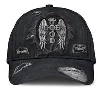 Sombrero De Béisbol Dios Es Bueno. Cristianismo. Alabanza Y Adoración. Sombrero Pico Mujer Moda Visera Sombreros, para Exterior, Deporte, Senderismo, 57-60cm