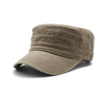 Sombrero de béisbol punk ajustable de top plana