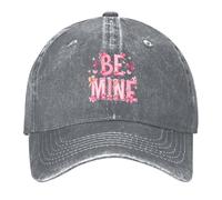 Sombrero De Béisbol Sé Mía, Día De San Valentín Sombrero del Camionero Ajustable Deportes Gorras De Golf, para Senderismo, Playa, Cámping, 55-59cm