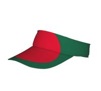Sombrero de bicicleta unisex con estampado de bandera de Bangladesh, parte trasera ajustable, cinta mágica, visera para fitness, playa, senderismo