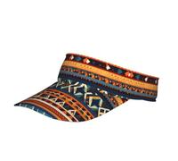 Sombrero de bicicleta unisex con estampado nacional africano, visera mágica para fitness, playa, senderismo
