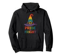Sombrero de Bruja arcoíris Pride and Fright LGBTQ Halloween Sudadera con Capucha
