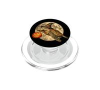 Sombrero de Bruja de Tortuga Marina Jack O Lantern Calabaza Luna Escoba PopSockets PopGrip para MagSafe