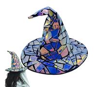 Sombrero de bruja para adultos - Sombrero de bruja de ala ancha | Disfraz de sombrero punk de Año Nuevo, sombrero punk elegante, accesorio de cabina de fotos para fiestas de disfraces