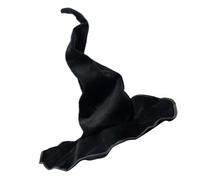 Sombrero De Brujas,Sombreros De Brujas Negras De Halloween | Sombrero puntiagudo plegable de ala ancha,Mejorador de disfraces de Halloween para niña, Elegancia negra plegable, Cosplay de mascarada de