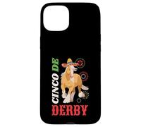 Sombrero de Caballo del Cinco de Derby para Regalo del Cinco de Mayo Carcasa para iPhone 15 Plus