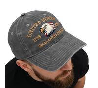 Sombrero de camionero 1776-2026 - Sombrero de camionero 1776-2026 - Sombrero de recuerdo patriótico, para viajes, vacaciones, oficina, viajes, viajes, camping, senderismo, mochileros, deportes, playa