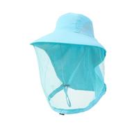 Sombrero de camping con red mosquitera, Midge Head Net Hat Control Mesh Bucket Hombres Mujeres Sun ion