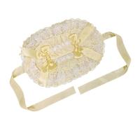 Sombrero de capó de paja de estilo victoriano con lazo de encaje para mujeres Picnics aire libre Fiestas de té Accesorios de fotografía Sombrero de capó de paja victoriano Sombreros planos con lazo