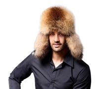 Sombrero de cazador de invierno ruso para hombres y mujeres con forro de piel sintética de conejo, sombrero de aviador con orejeras a prueba de viento, 02-caqui, One Size