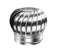 Sombrero de Chimenea Extractor de Humo aspirador sombrero Eolico para Chimeneas Estufa de Acero Inoxidable para Estufa Chimenea Extracción de Humos 75-300mm(75mm)