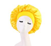 Sombrero de cocina moda mujeres rebordear trenza sombrero musulmán volantes gorro envolvente gorros de dormir gorros de satén forrados de pelo sombrero de pescador hombres azul, amarillo, talla única